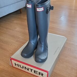 Hunter Classic Black Tall Boots